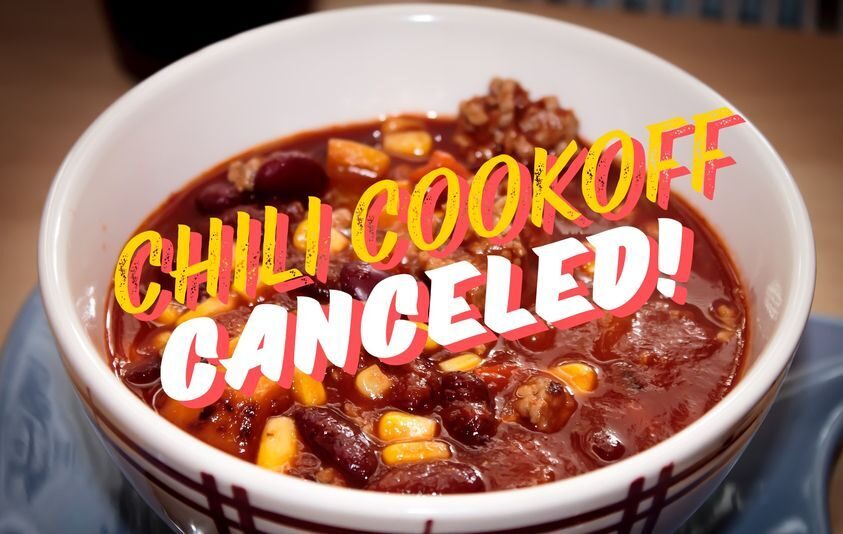 Chili Cookoff Canceled