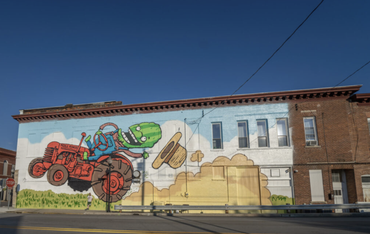 Pickle Mural