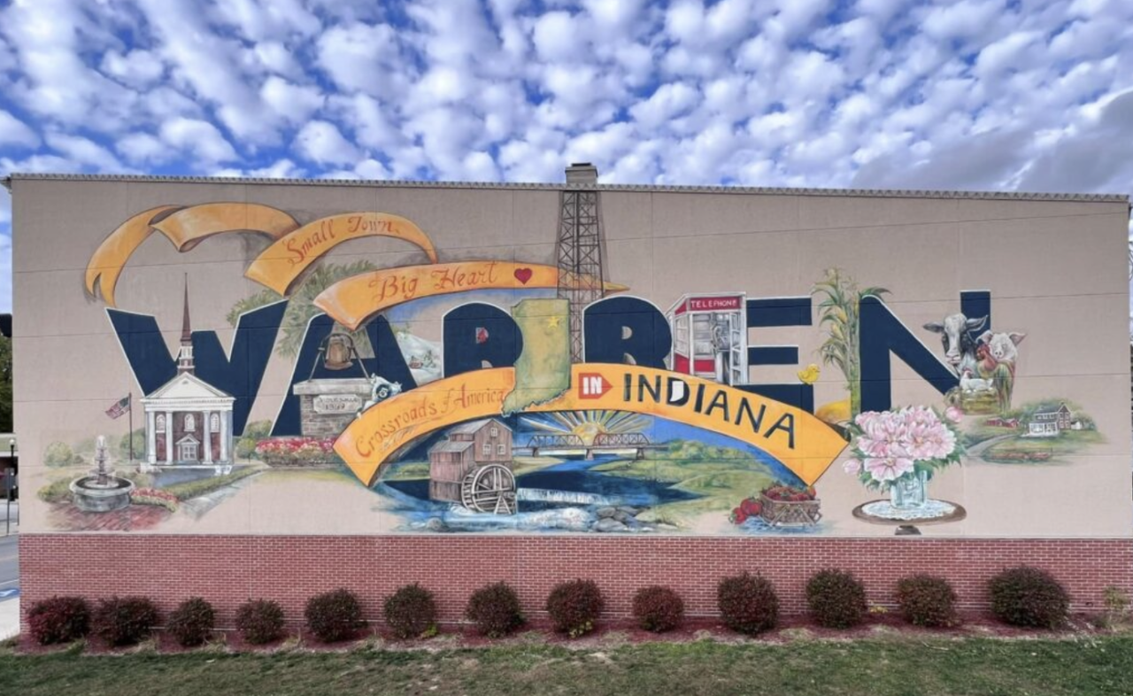 Small Town Big Heart Warren Mural
