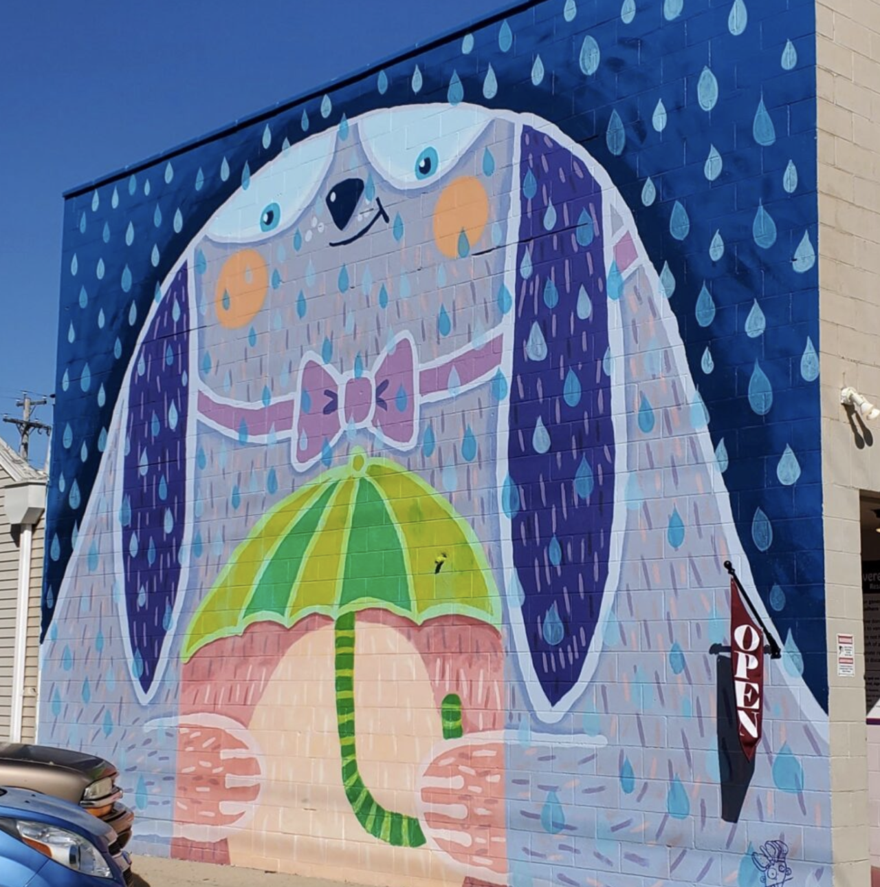 Bryan Ballinger shelter mural