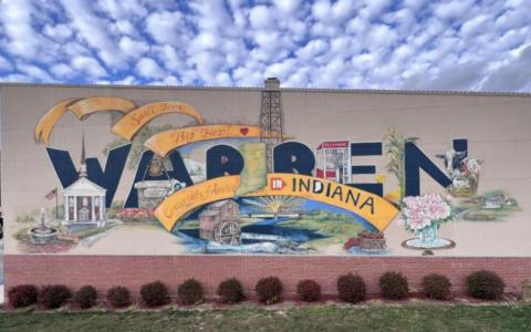 Small Town Big Heart Warren Mural