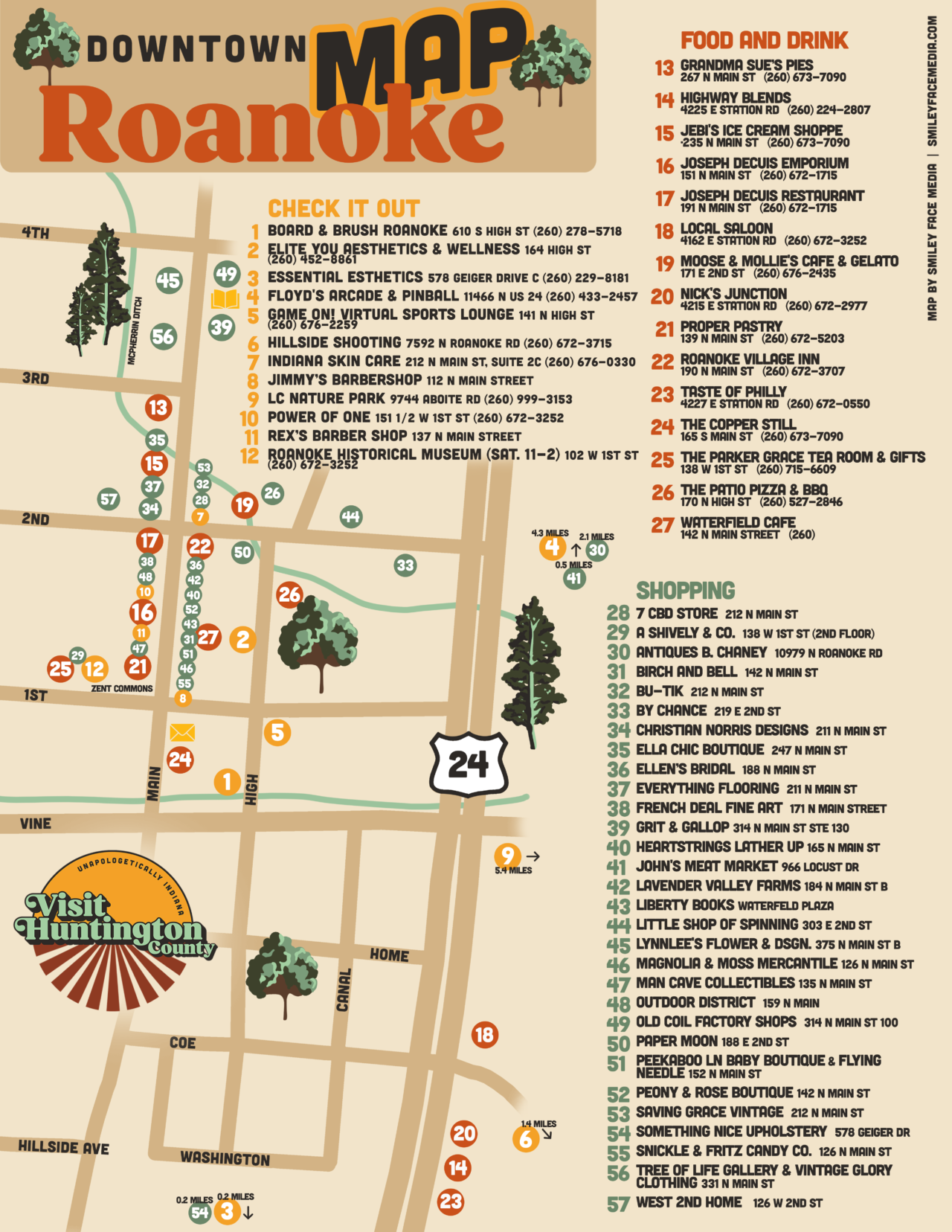 Roanoke Map December 2025