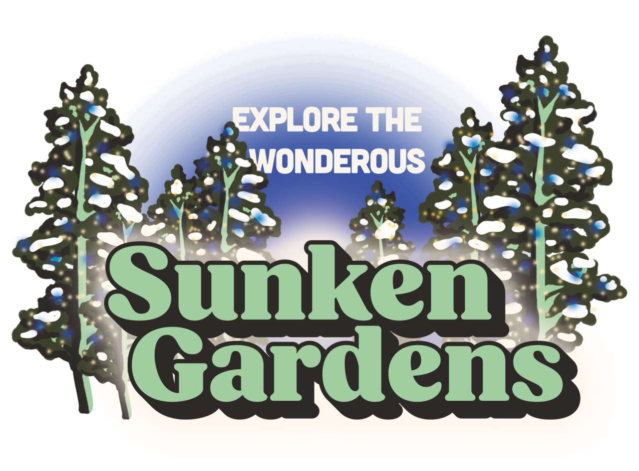 Sunken Gardens Christmas Graphic 1