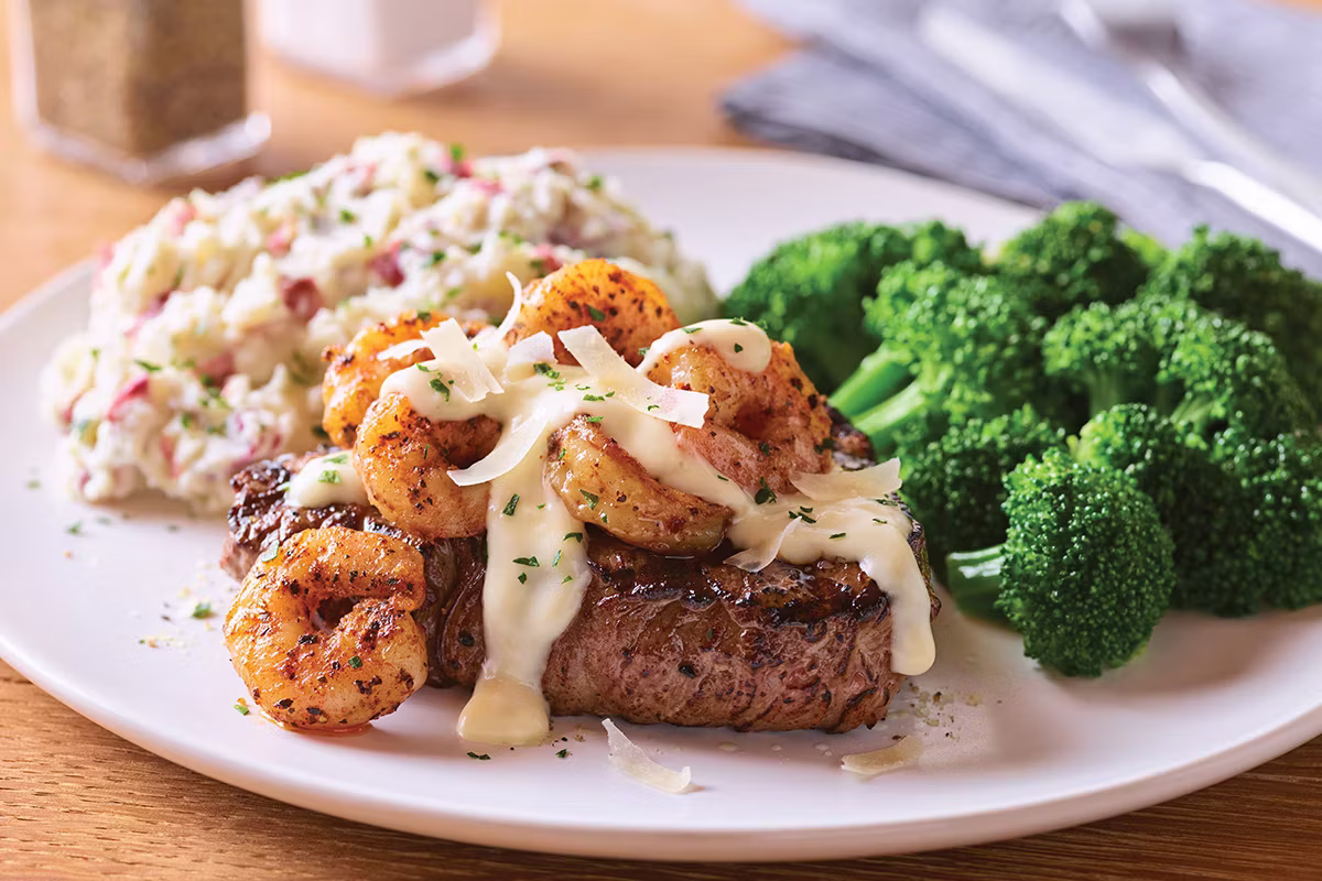 Applebees steak and shrimp