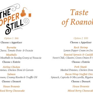 Copper Still Taste of Roanoke