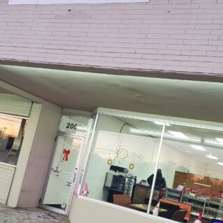 Donut shop exterior