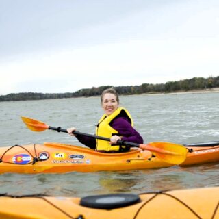 Kayaking at Salamonie