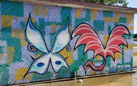 Lake Clare mural
