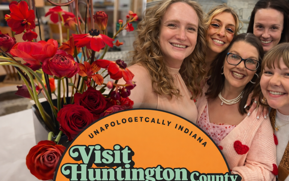 Floral elegance meets friendly smiles