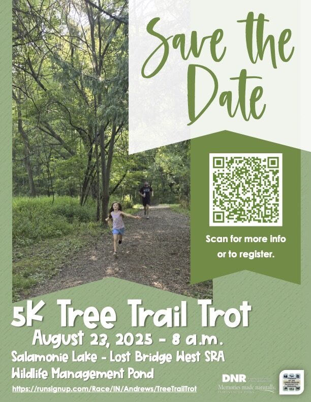 Tree Trail Trot August 2025 Save the Date
