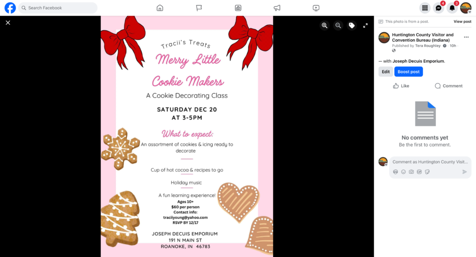 Cookie Decorating class