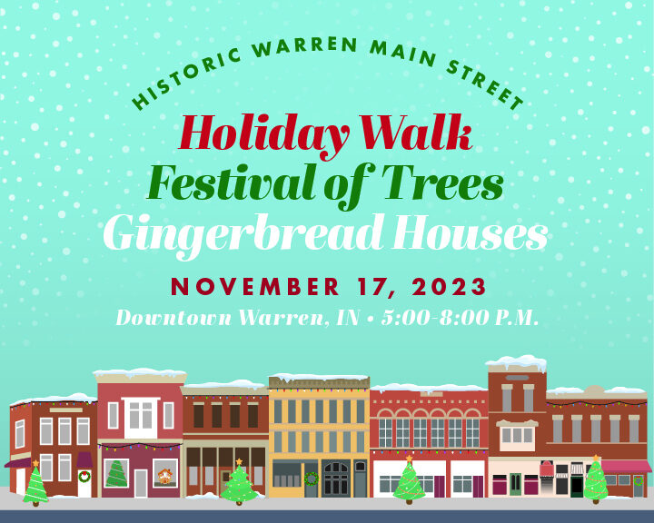 2023 Warren Holiday Walk save the date