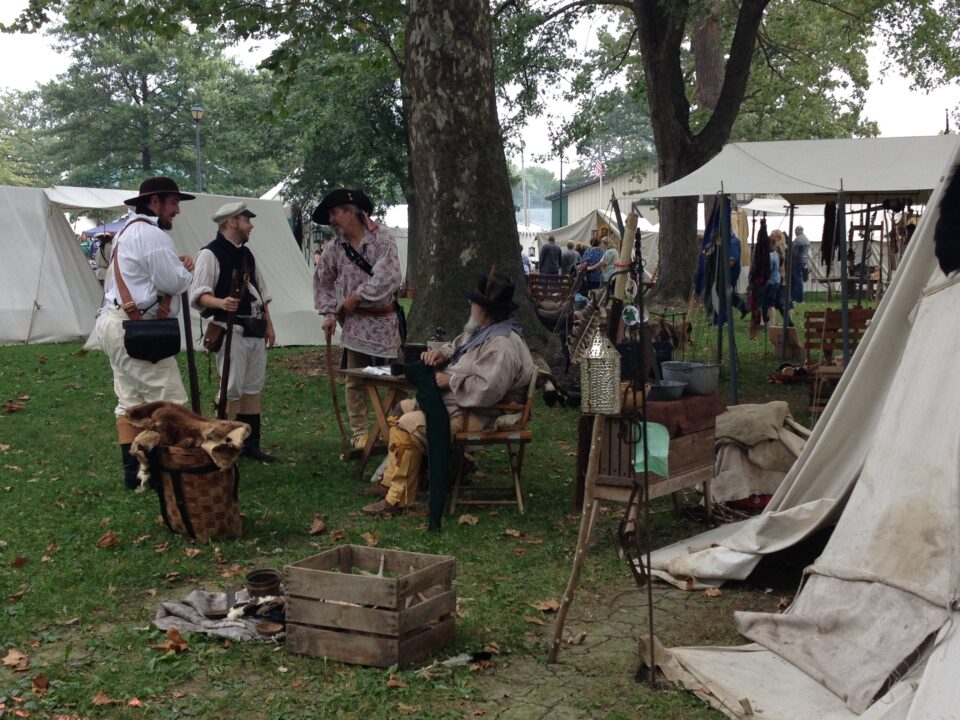 Pioneer Festival encampment