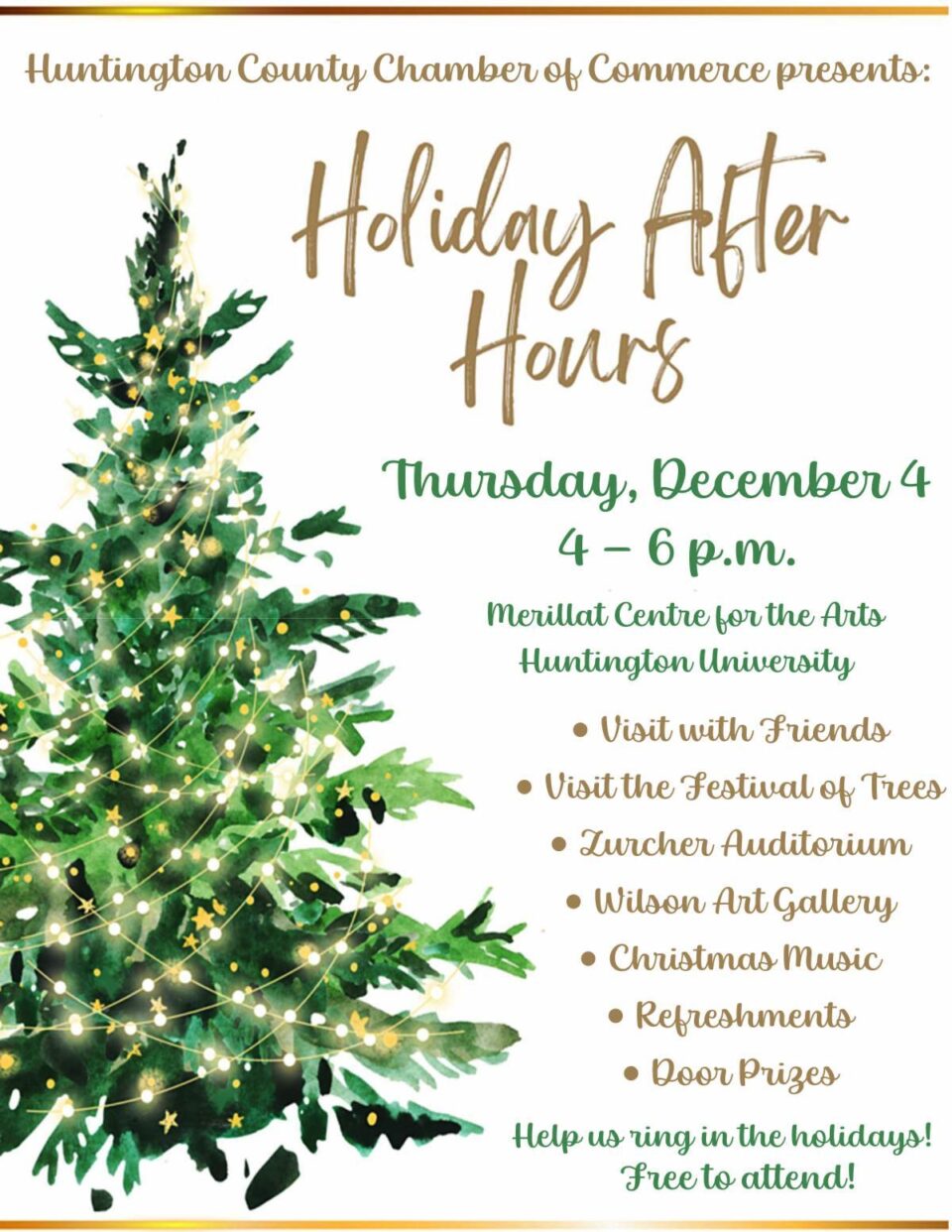 Holiday After Hours Chamber