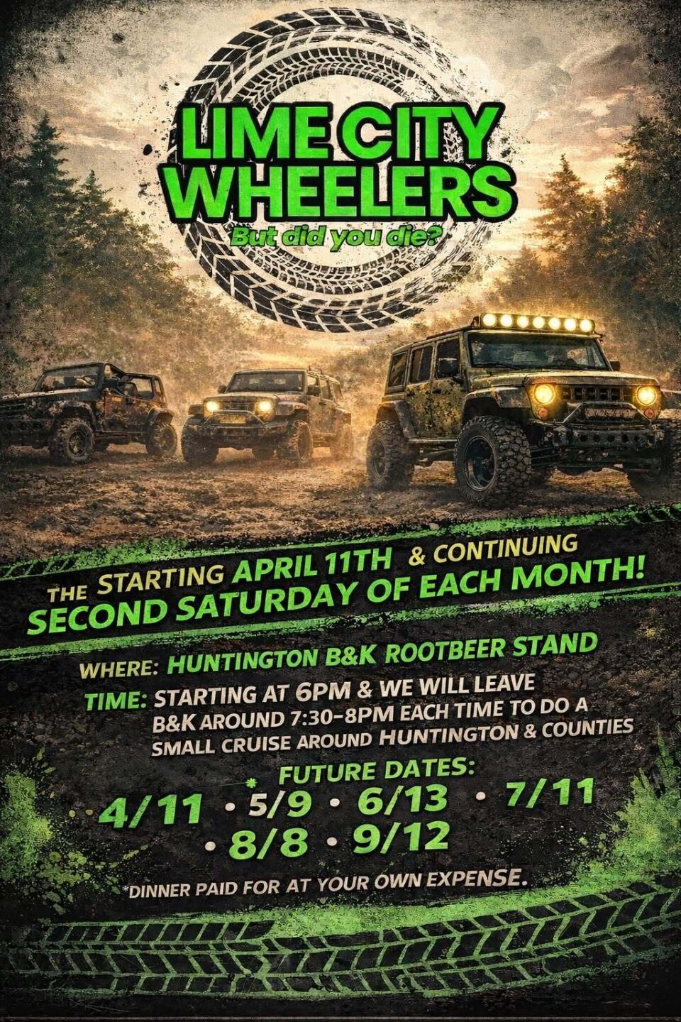 Lime City Jeep