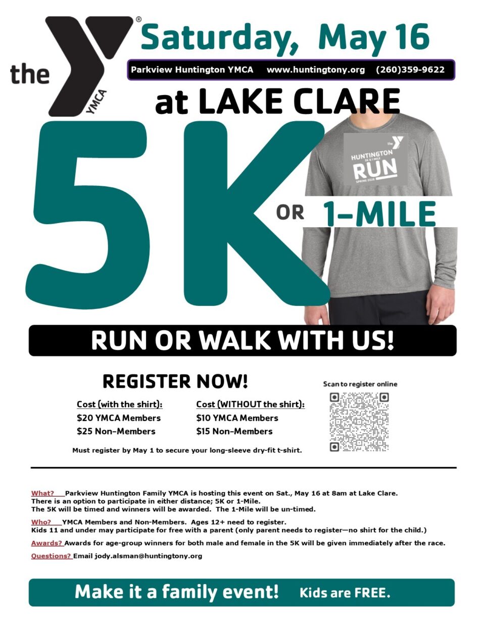 May 2026 5 K flyer