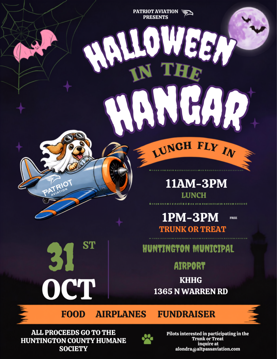 Purple Green Pink Flat Illustrative Trick Or Treat Halloween Party Flyer 1