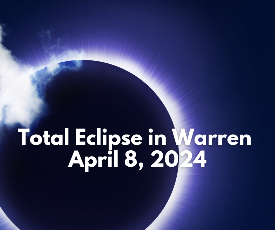 TOTAL ECLIPSE in warren