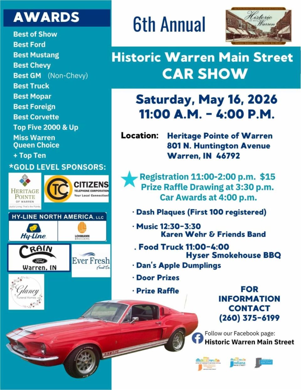 Warren Car Show May 16