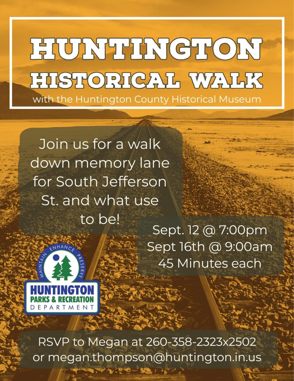 Huntington historical walk 2023