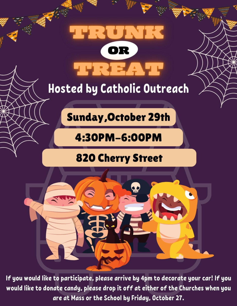 Trunk or treat Catholic Outreach23